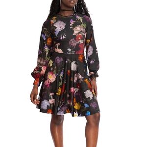 Nymph Garden Bishop Sleeve Long Line Dress